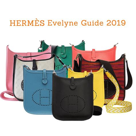 hermes evelyne bag colors|evelyne Hermes bag sizes.